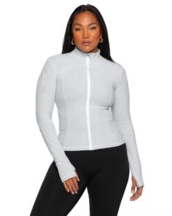 Elite Eleven Aura Jacket - White Marl