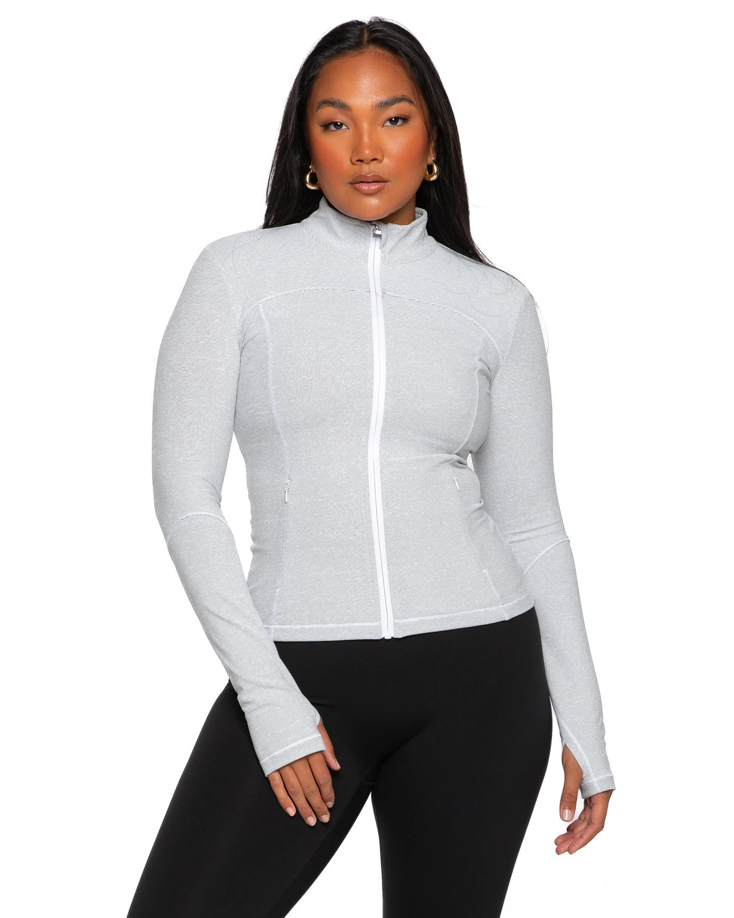 Elite Eleven Aura Jacket - White Marl