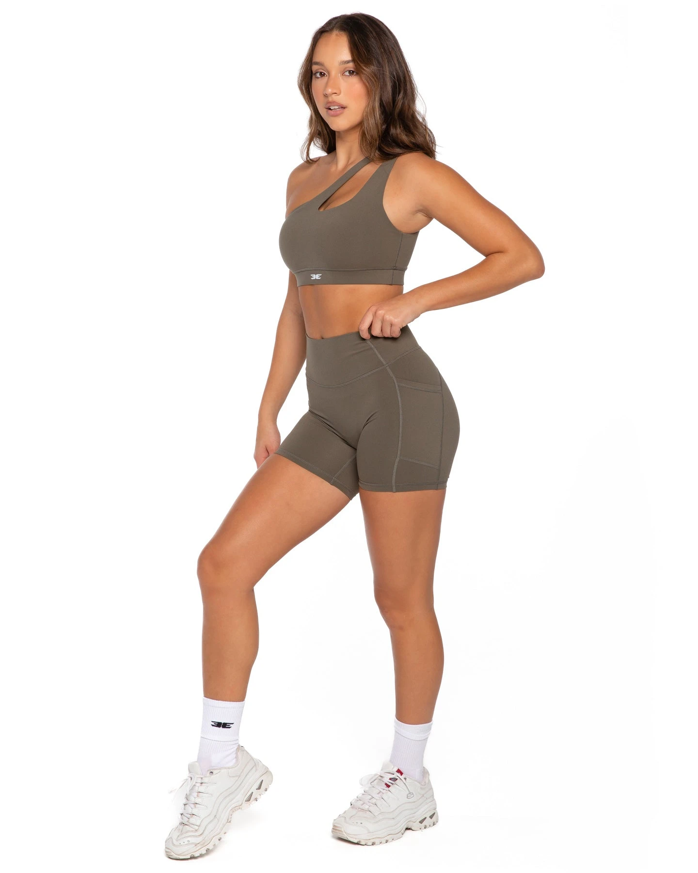 Elite Eleven Aura SF Ascend Shorts - Dusty Khaki - Image 3