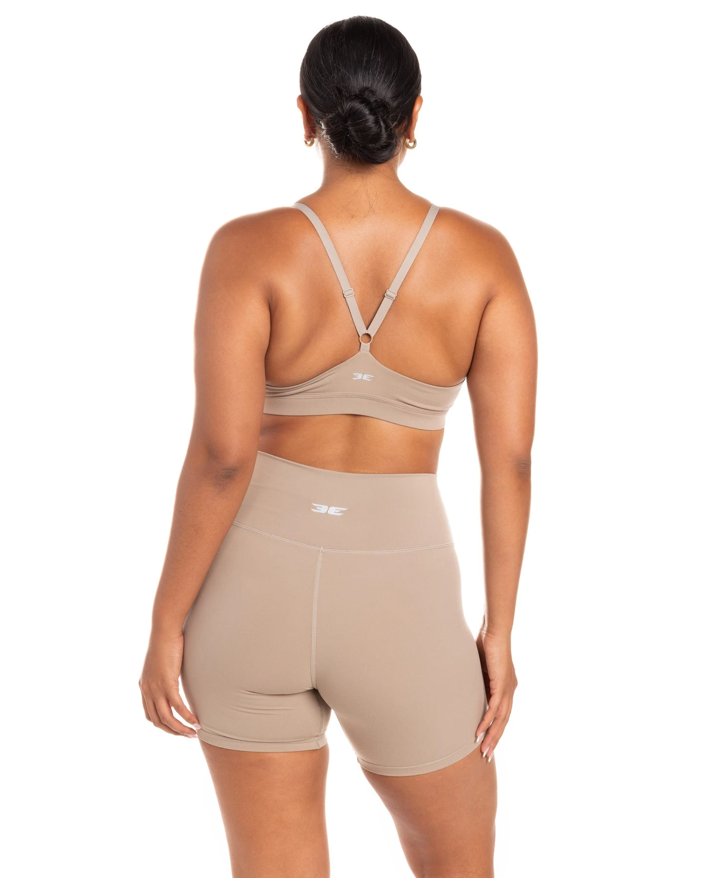 Elite Eleven Micro Twist Bra - Vintage Khaki - Image 6