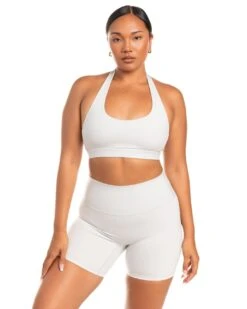 Elite Eleven Halter Bra - Moonlight Grey