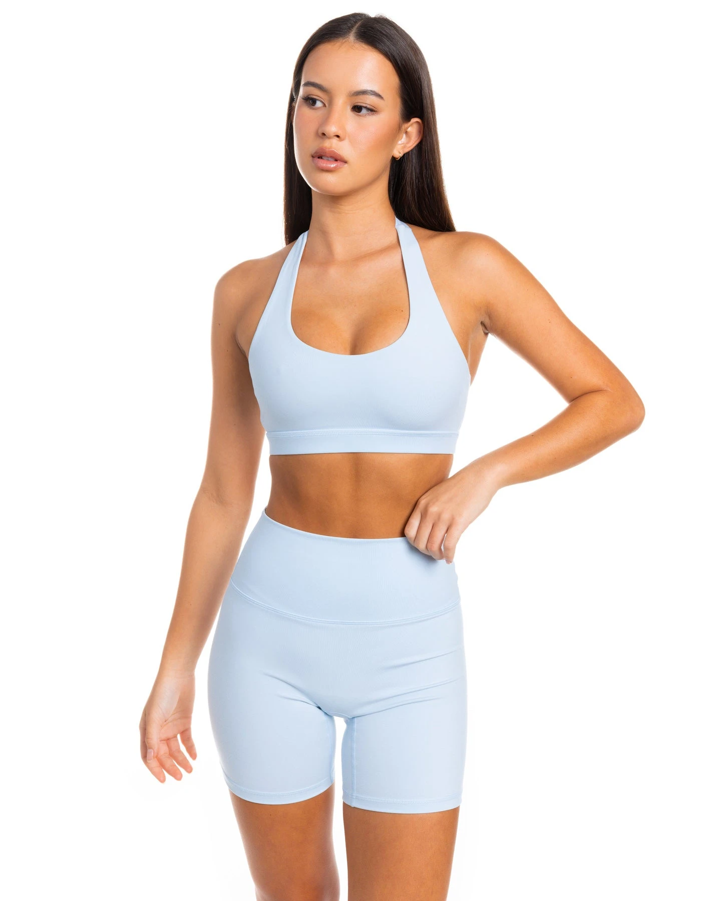 Elite Eleven Halter Bra - Sky Blue - Image 3