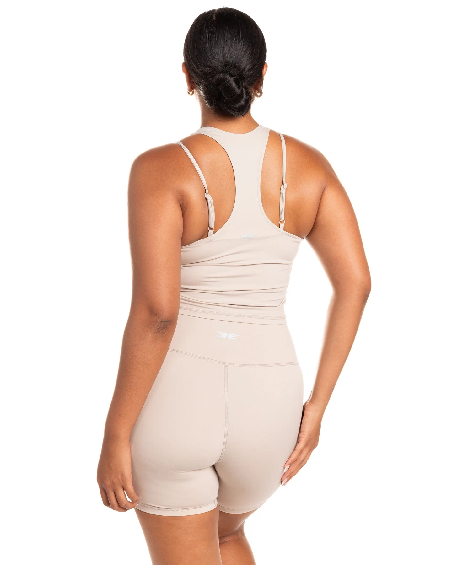 Elite Eleven Aura Racer Tank - Oat Latte - Image 2