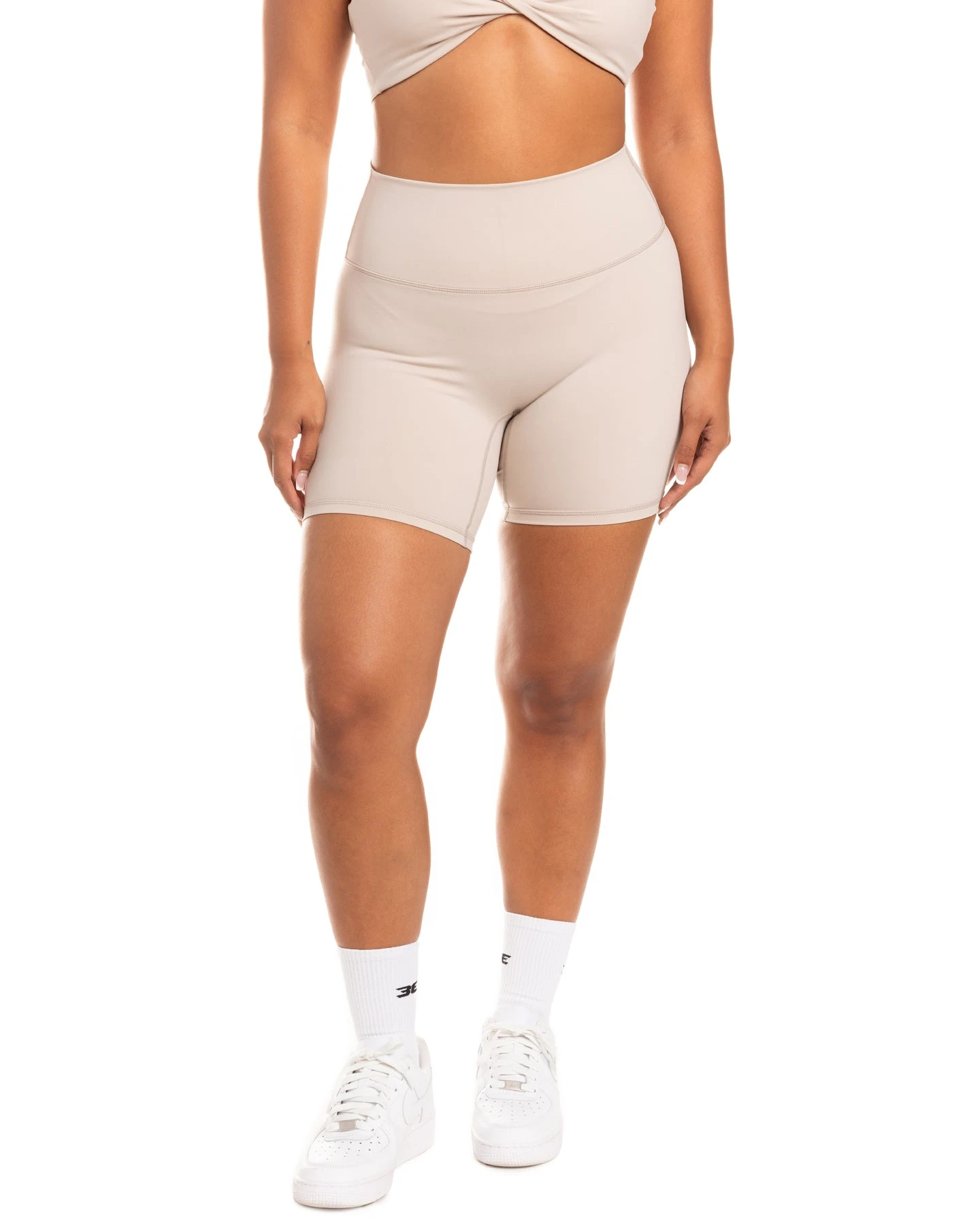Elite Eleven Aura SF Shorts - Oat Latte - Image 3