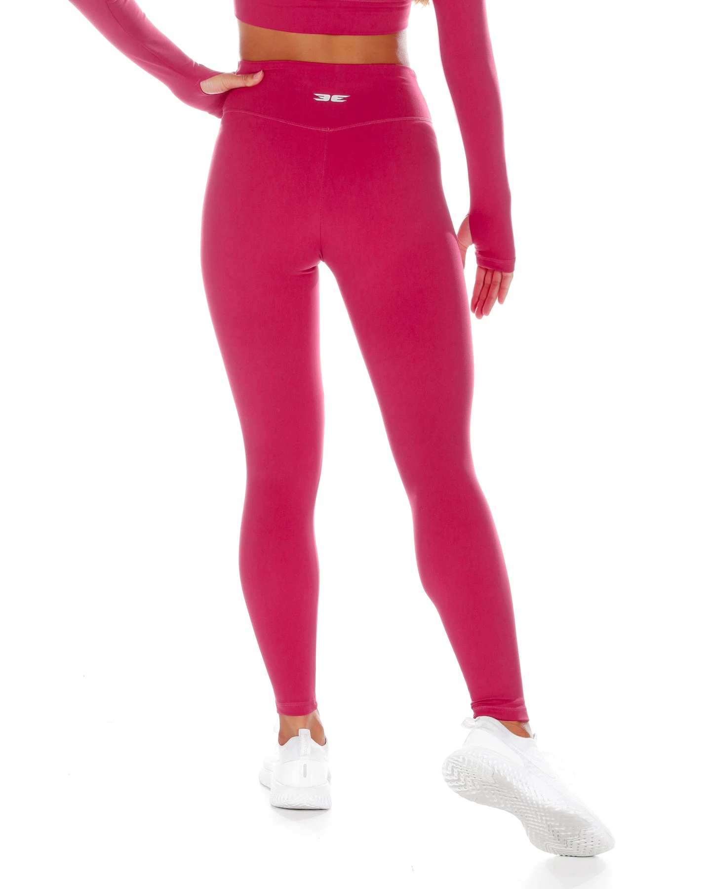 Elite Eleven Cross Over Leggings - Purple - Image 4