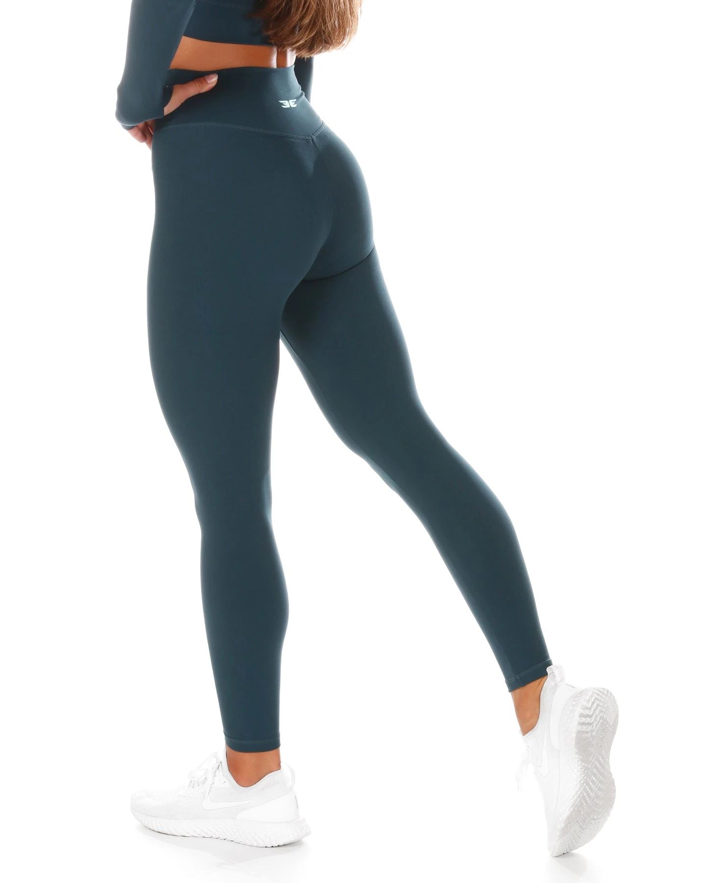 Elite Eleven Cross Over Leggings - Deep Forest - Image 2