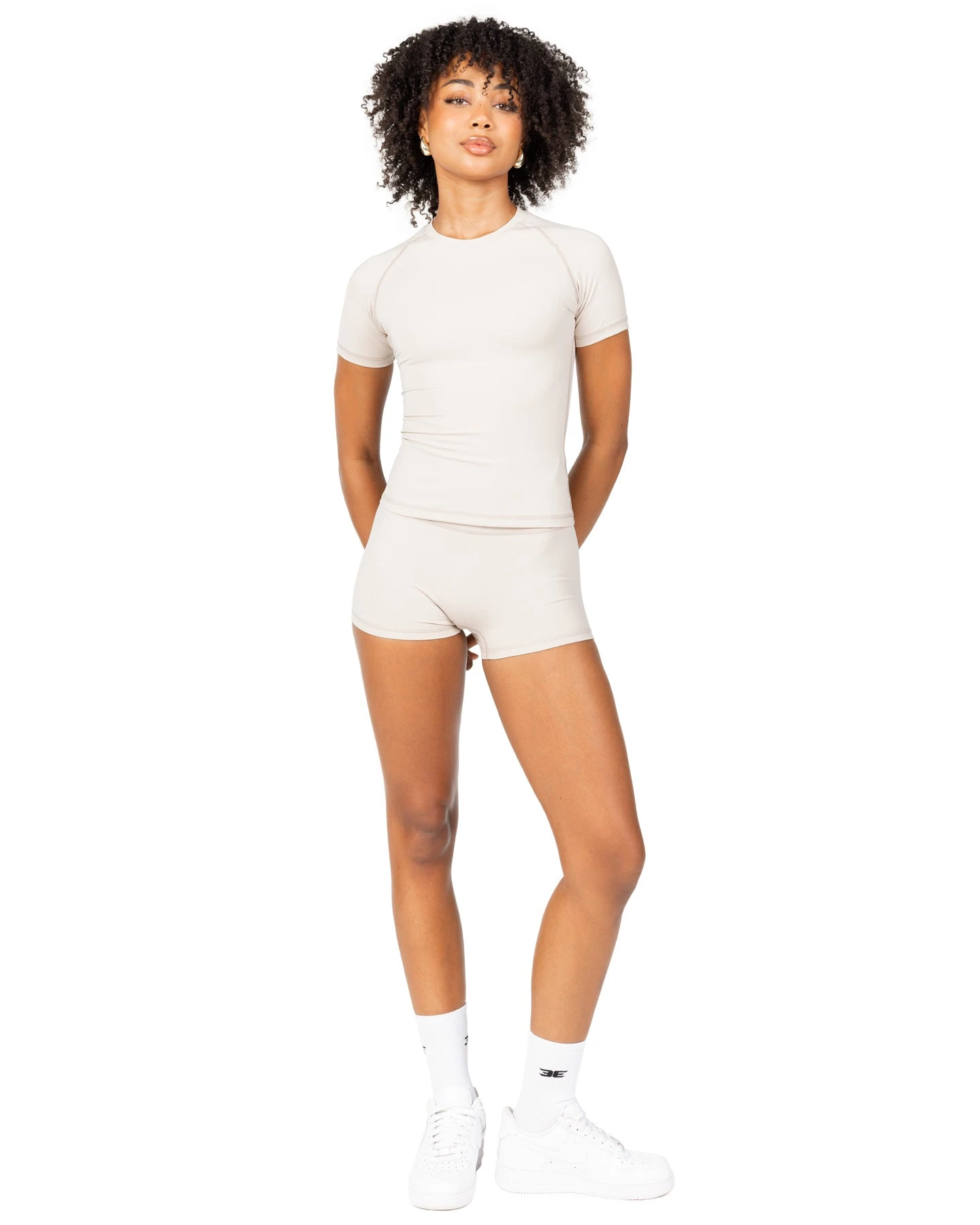 Elite Eleven Aura Tee - Oat Latte - Image 3