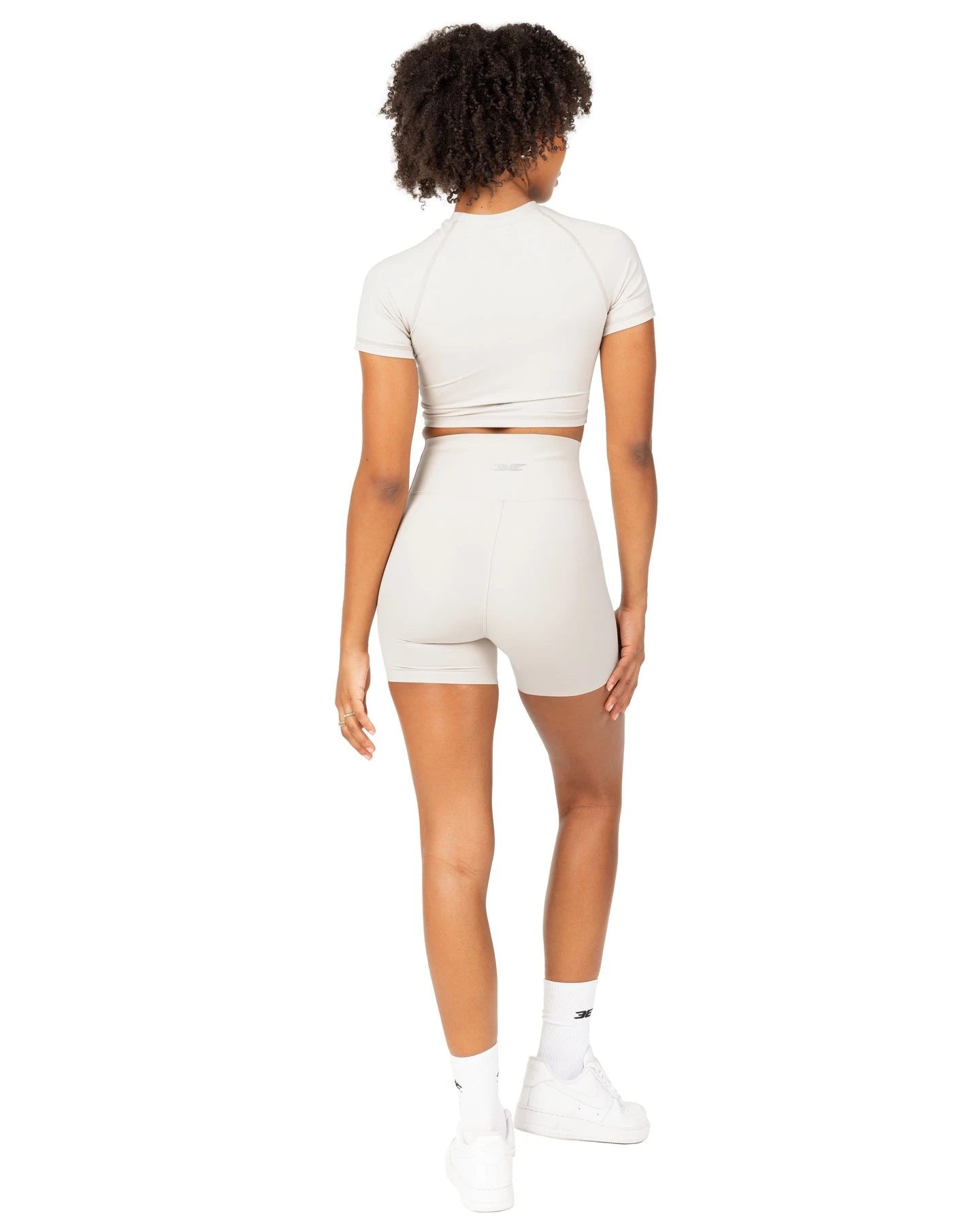 Elite Eleven Aura Bonded Shorts - Oat Latte - Image 5