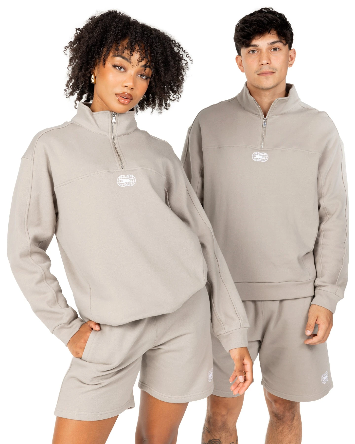 Elite Eleven Global Athletics Shorts - Vintage Khaki - Image 2