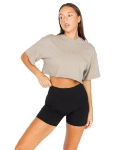 Elite Eleven Women's Classic Cropped Tee - Sage