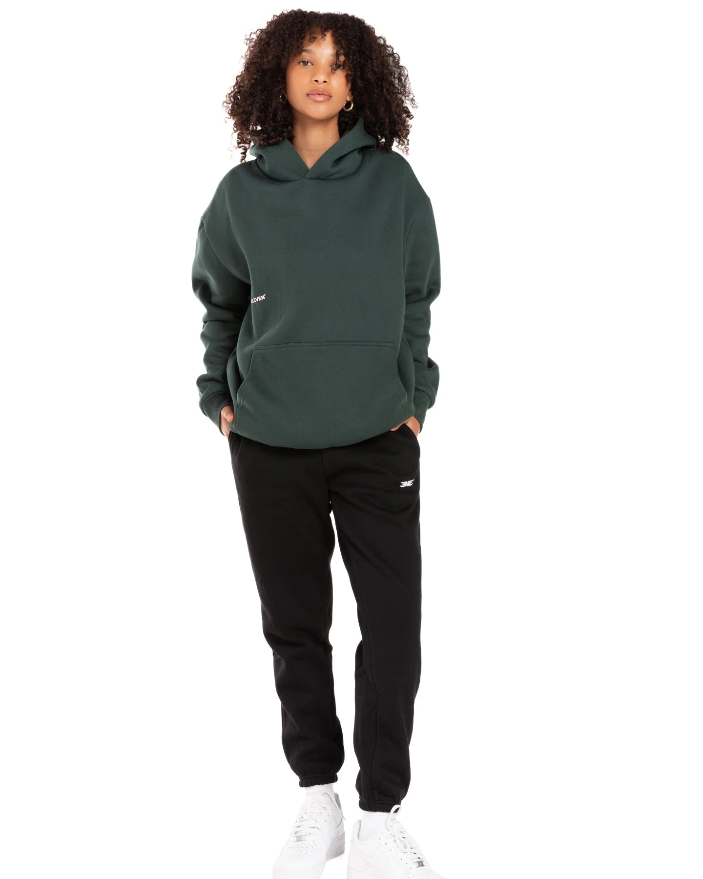 Elite Eleven Offset Hoodie - Forest - Image 4