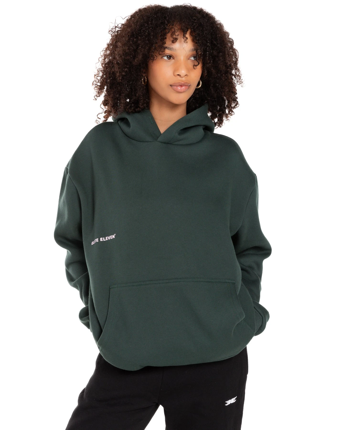 Elite Eleven Offset Hoodie - Forest - Image 2