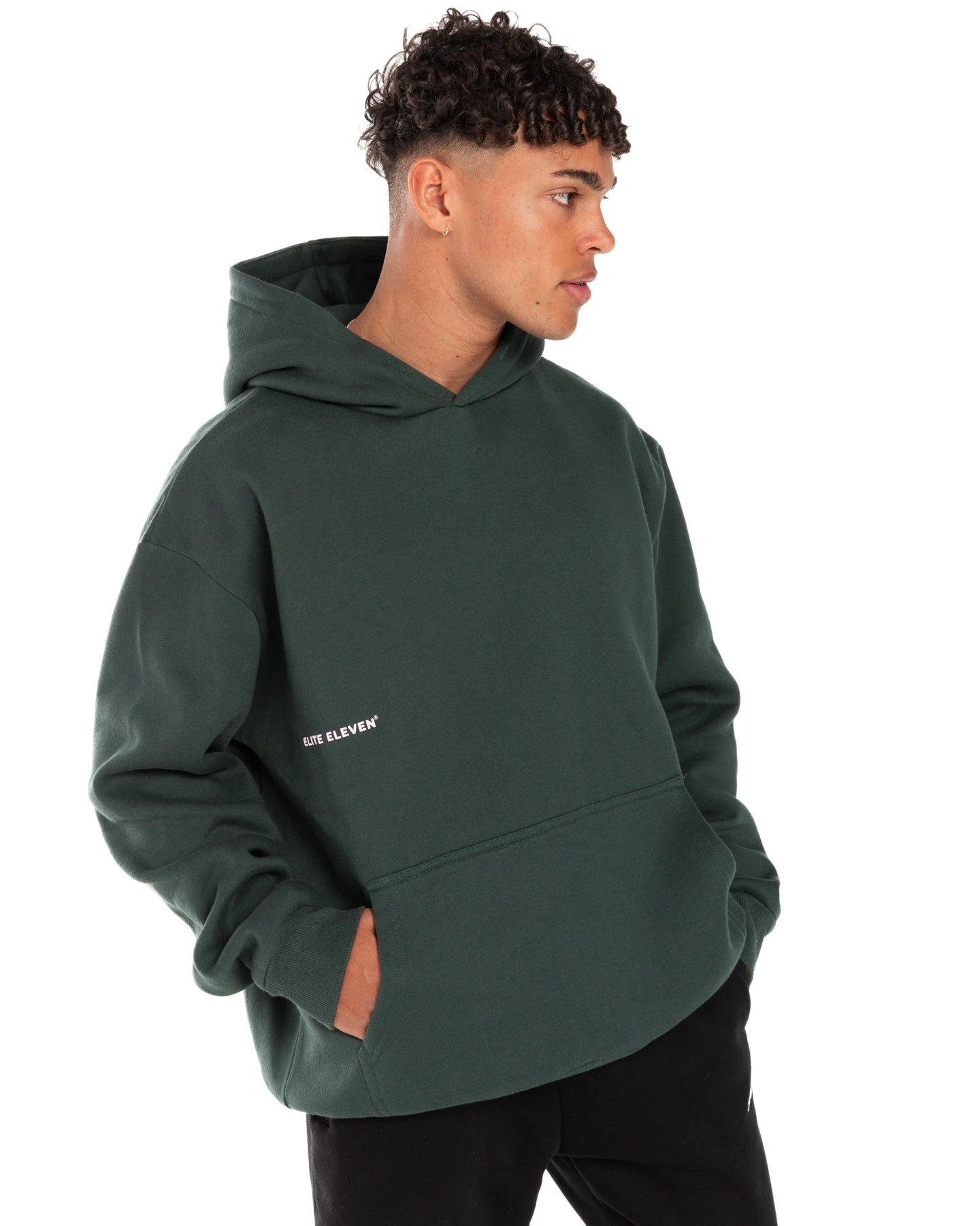 Elite Eleven Offset Hoodie - Forest - Image 3