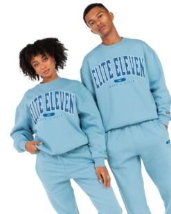 Elite Eleven Track & Field Crewneck - Blue