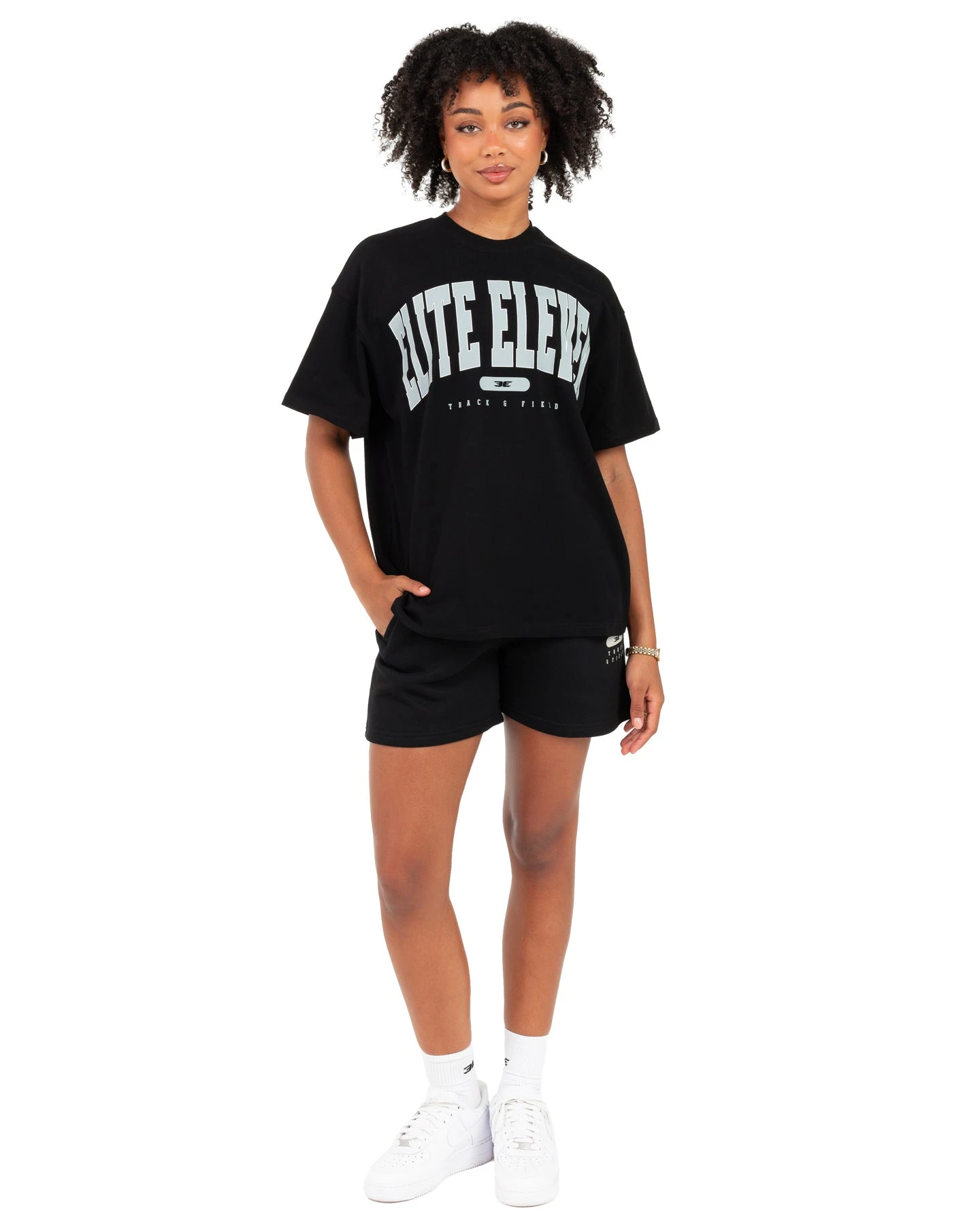 Elite Eleven Track & Field Shorts - Black - Image 3