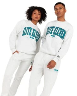 Elite Eleven Track & Field Crewneck - Polar Grey