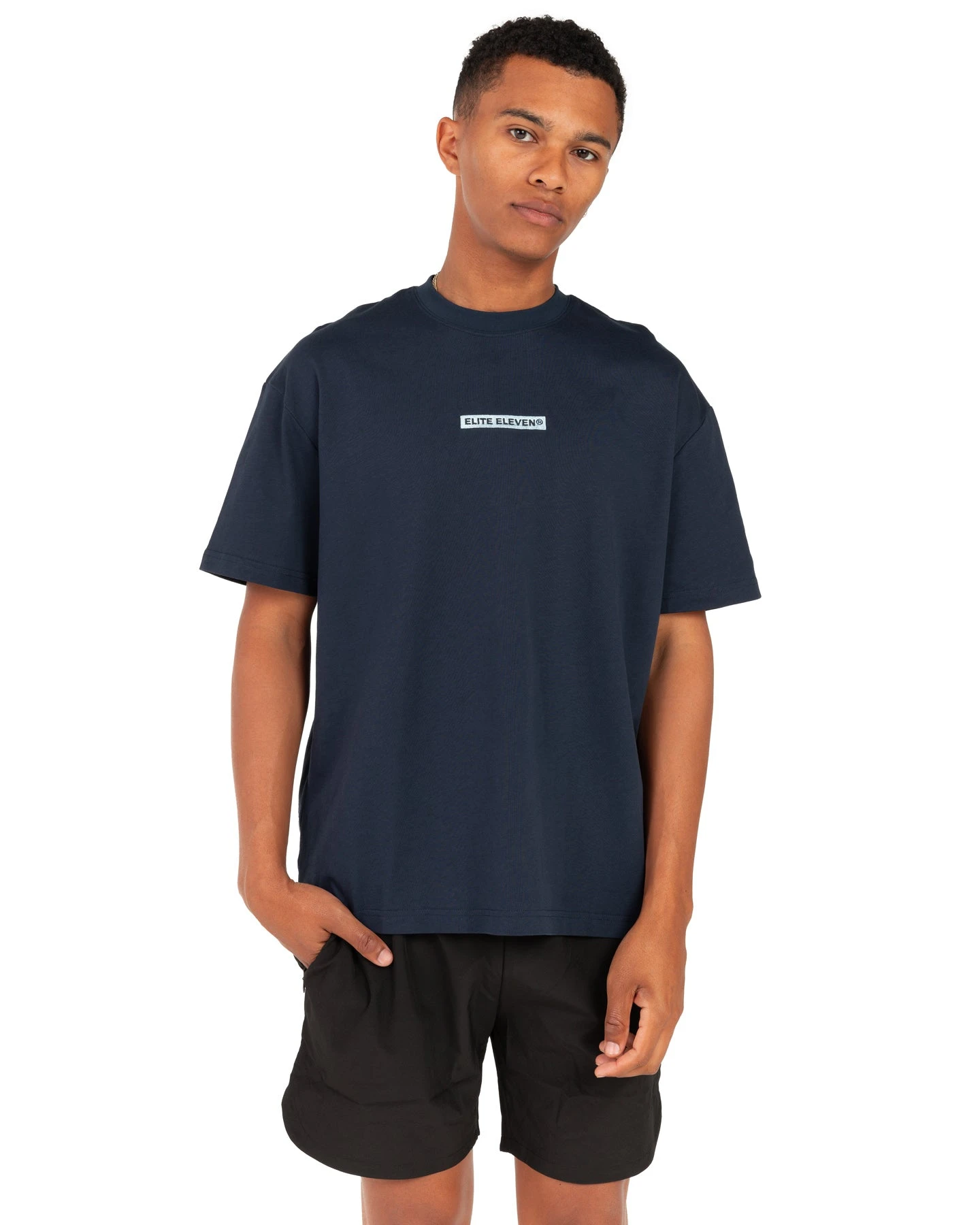 Elite Eleven Box Registered Tee - Navy - Image 3