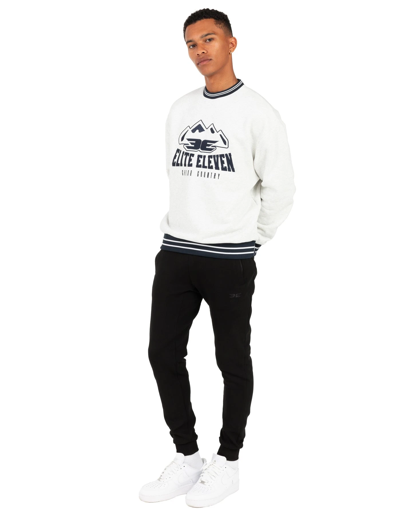 Elite Eleven Cross Country Crewneck - Polar Grey - Image 5