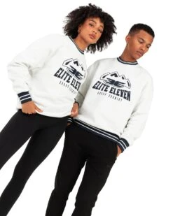 Elite Eleven Cross Country Crewneck - Polar Grey