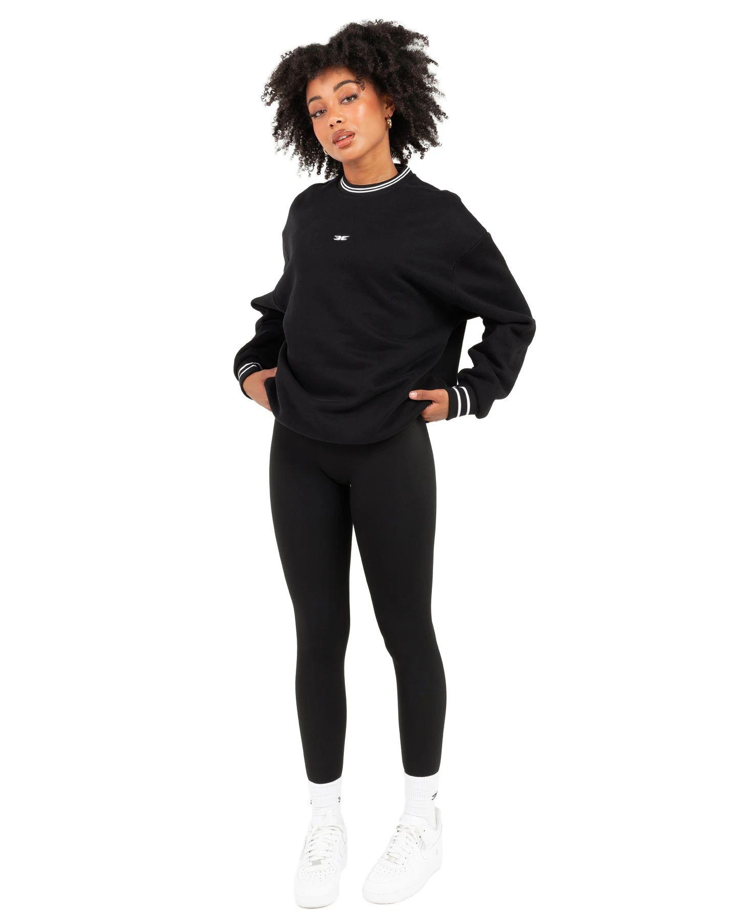 Elite Eleven Alpine Heavyweight Crewneck - Black - Image 4