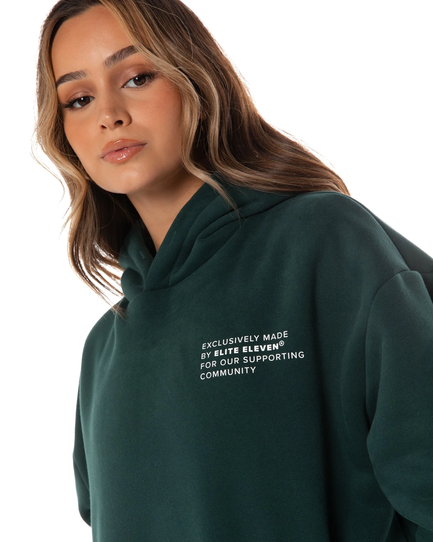 Elite Eleven Community Hoodie - Dark Green - Image 6