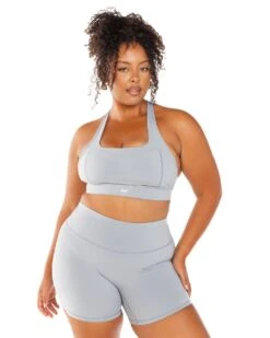 Elite Eleven Power Bra - Steel Grey