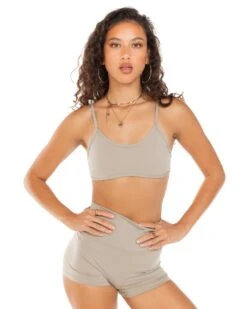 Elite Eleven Micro Bra - Vintage Khaki