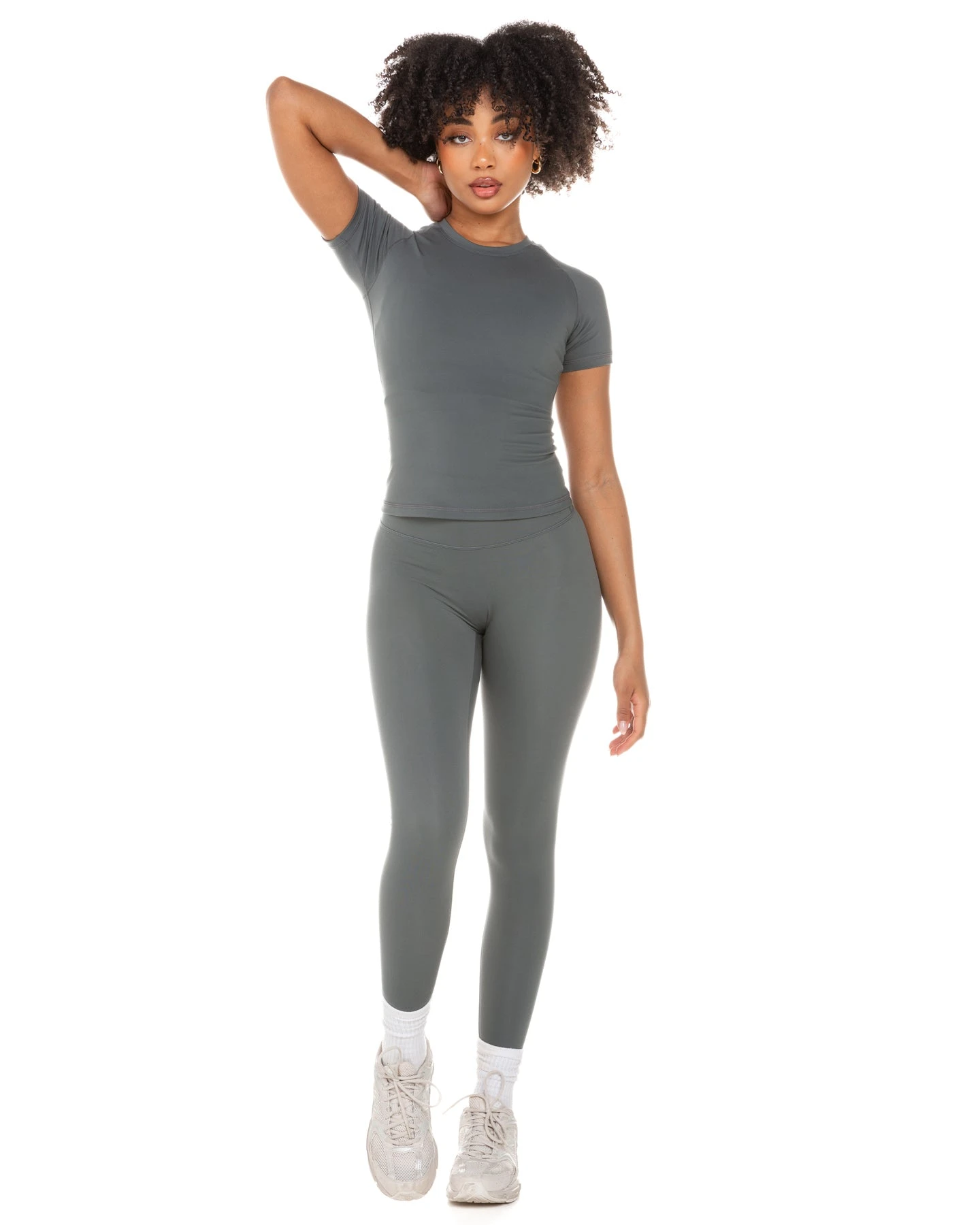 Elite Eleven Aura Tee - Cloud Grey - Image 2