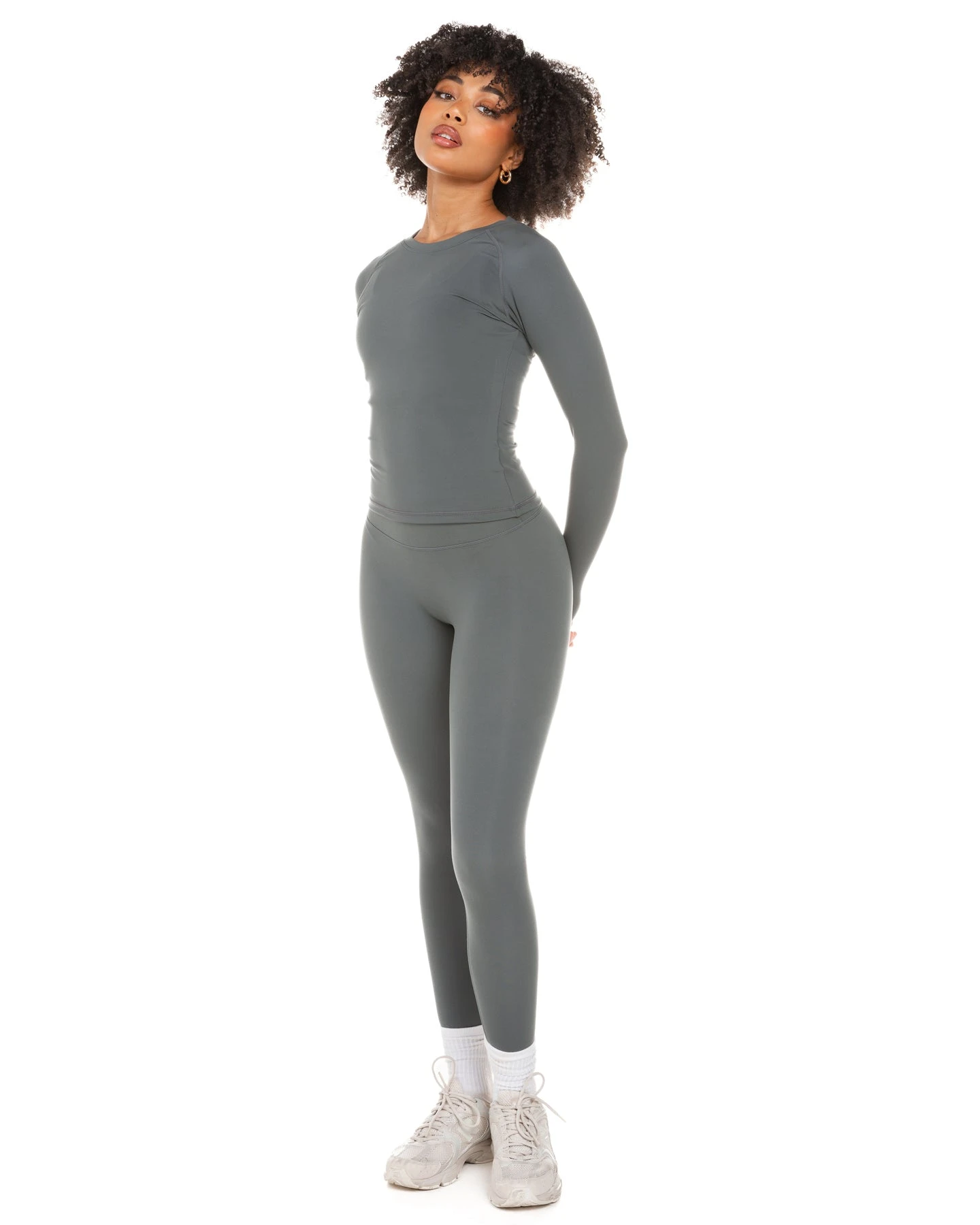 Elite Eleven Aura Long Sleeve - Cloud Grey - Image 2