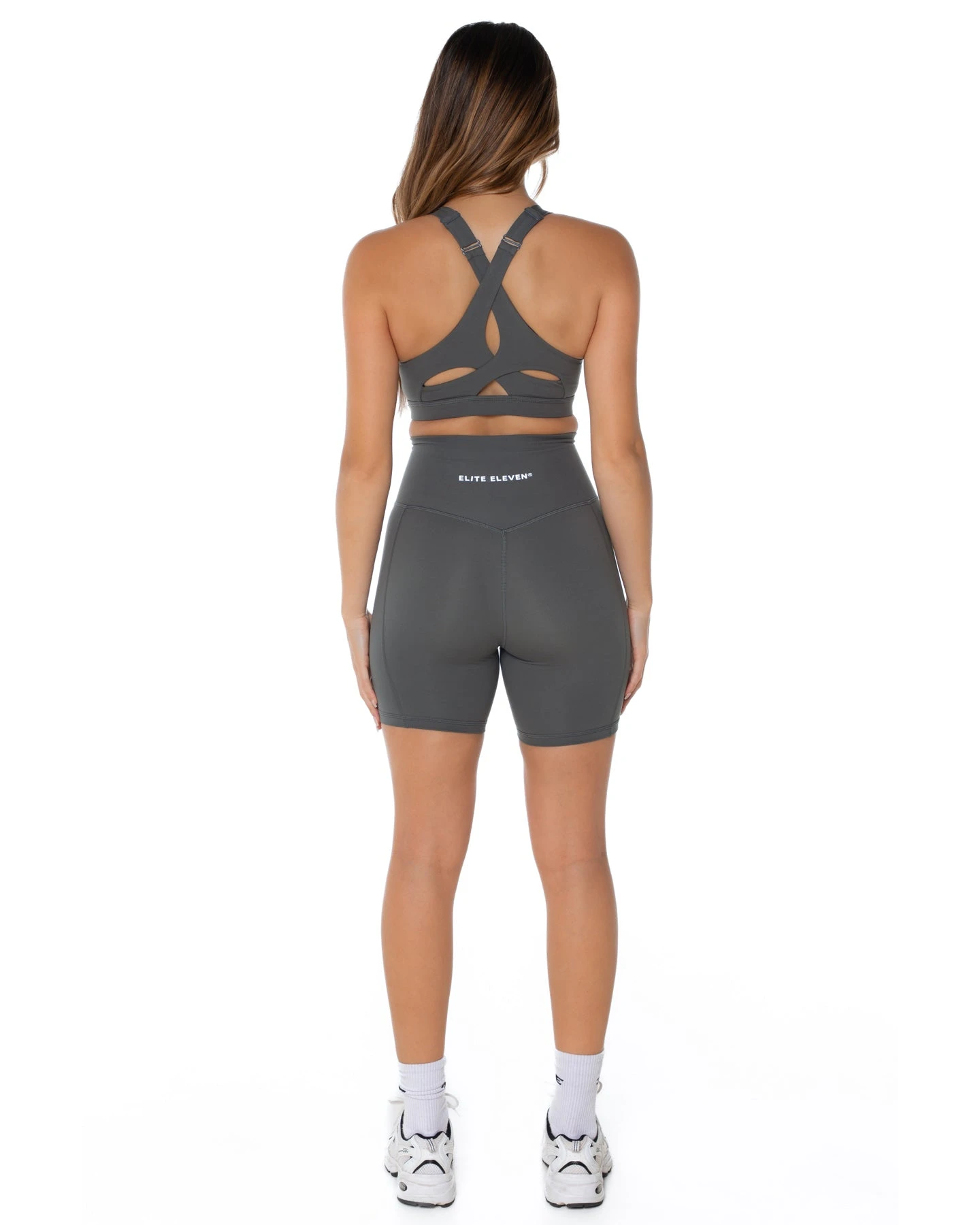 Elite Eleven Curve Shorts - Cloud Grey - Image 4