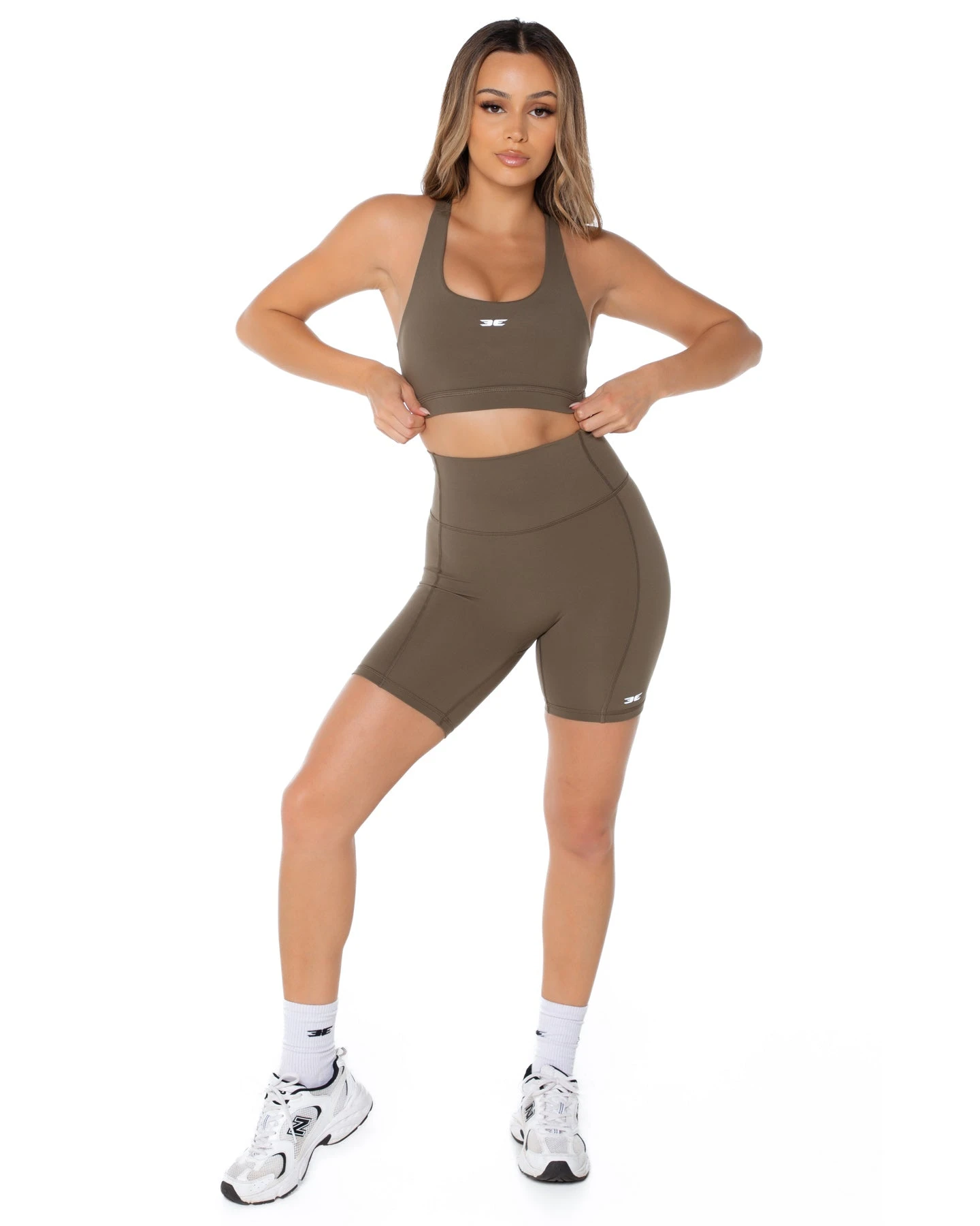 Elite Eleven Curve Shorts - Dusty Khaki - Image 2