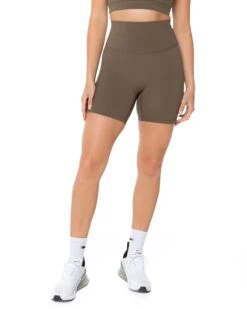 Elite Eleven Aura Scrunch Shorts - Dusty Khaki