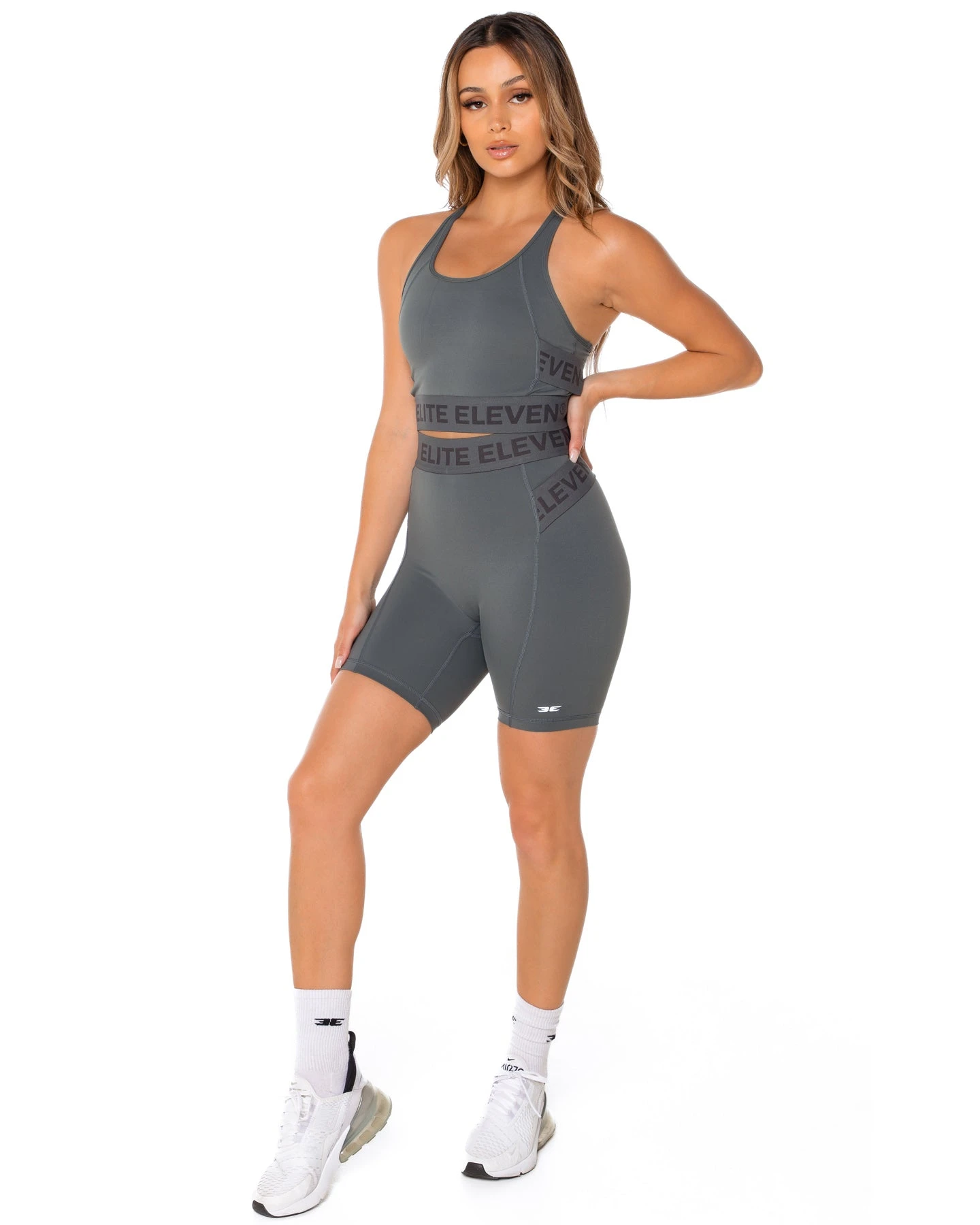 Elite Eleven Wrap Shorts - Cloud Grey - Image 3
