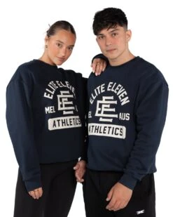 Elite Eleven Athletics Team Crewneck - Navy