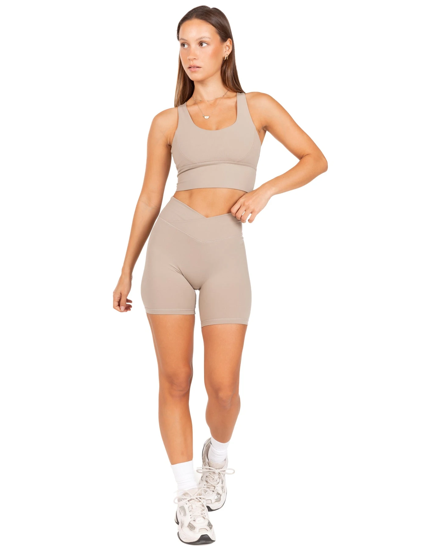 Elite Eleven Cross Over Shorts - Vintage Khaki - Image 2
