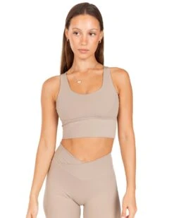 Elite Eleven Aura Bra - Vintage Khaki