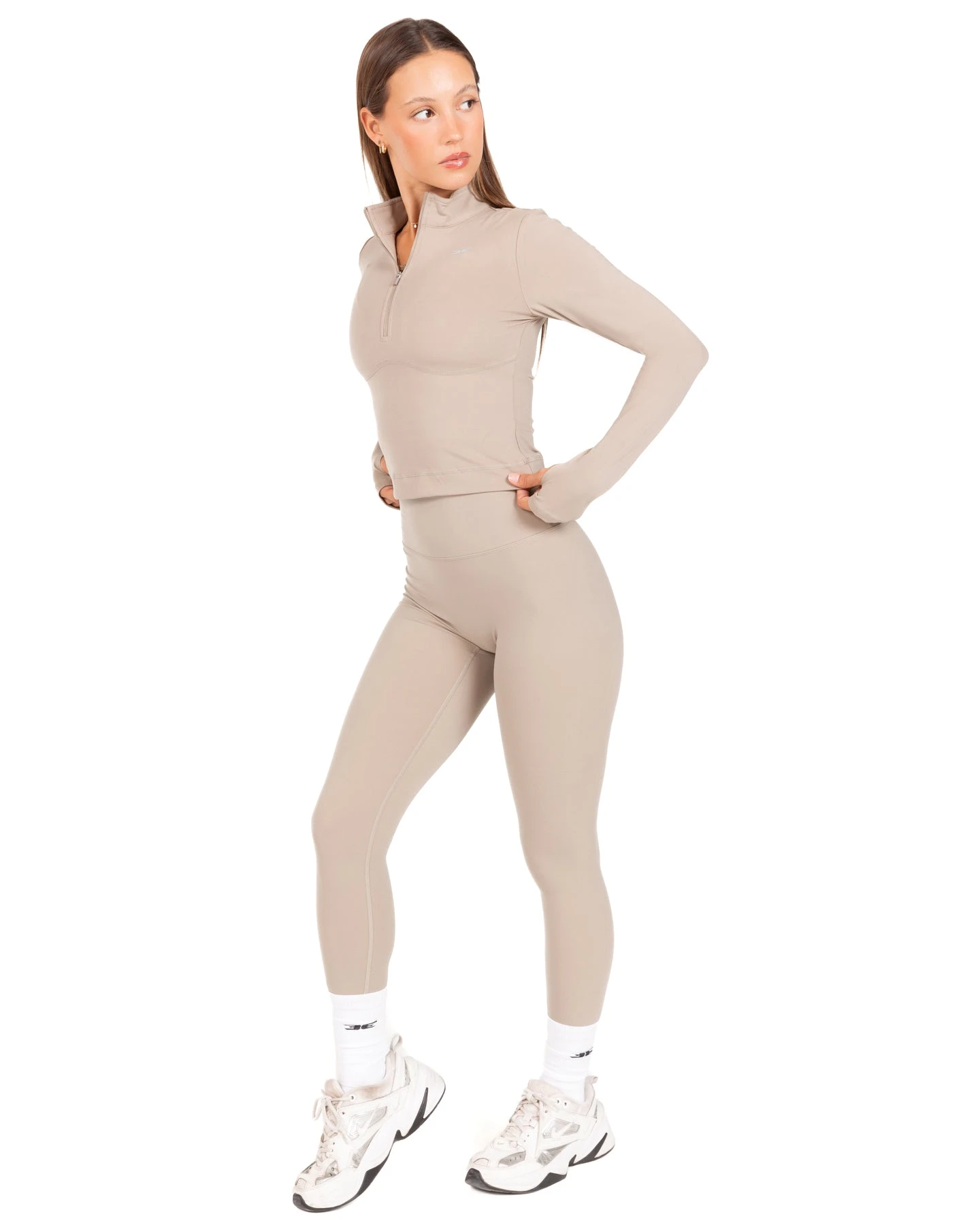 Elite Eleven Auraluxe Long Sleeve - Vintage Khaki - Image 3