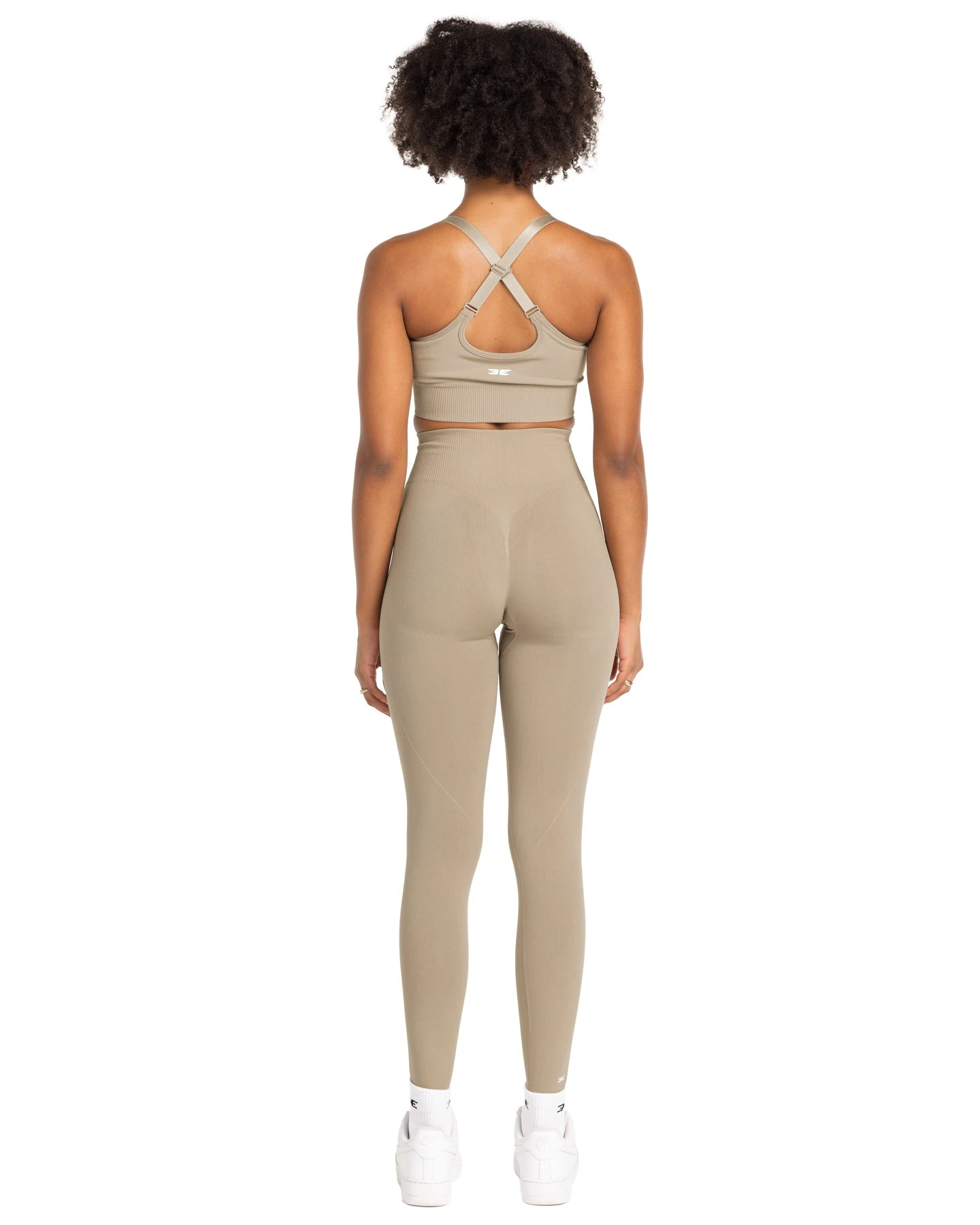 Elite Eleven Elite Seamless V2 Leggings - Beige (Subtle Scrunch) - Image 6