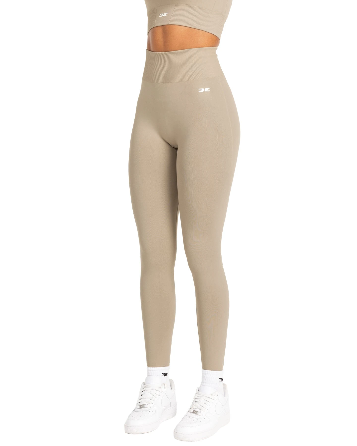 Elite Eleven Elite Seamless V2 Leggings - Beige (Subtle Scrunch) - Image 7