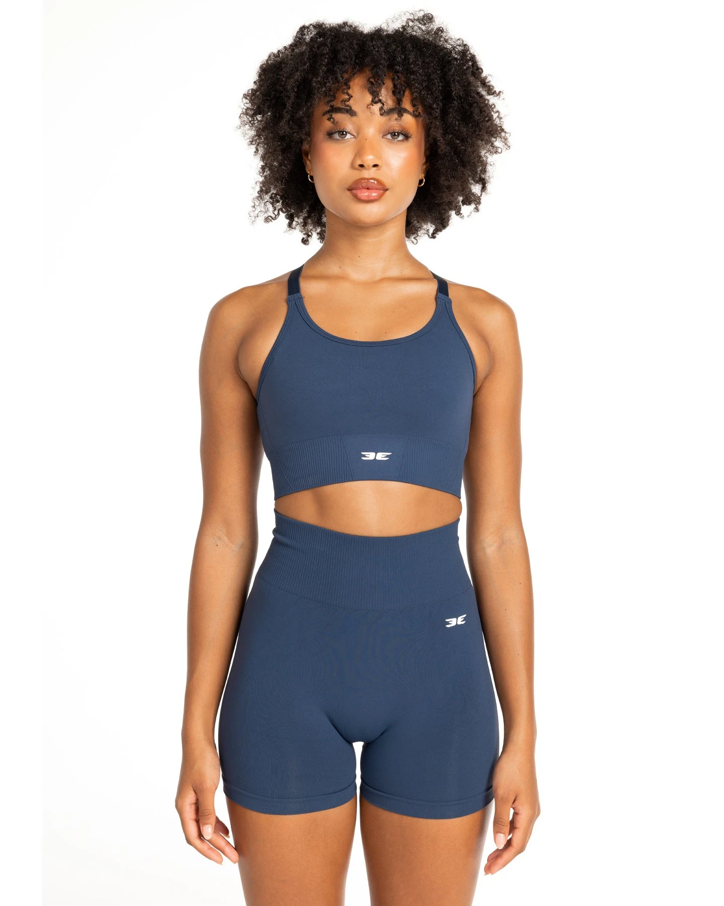 Elite Eleven Elite Seamless V2 Shorts - Navy (Subtle Scrunch) - Image 3