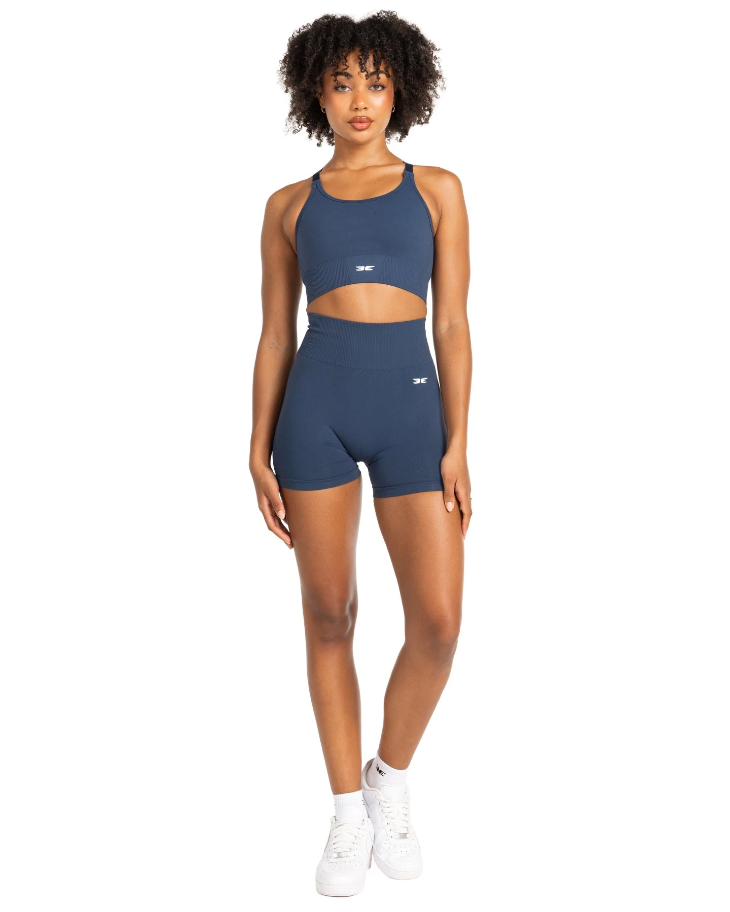 Elite Eleven Elite Seamless V2 Shorts - Navy (Subtle Scrunch) - Image 5