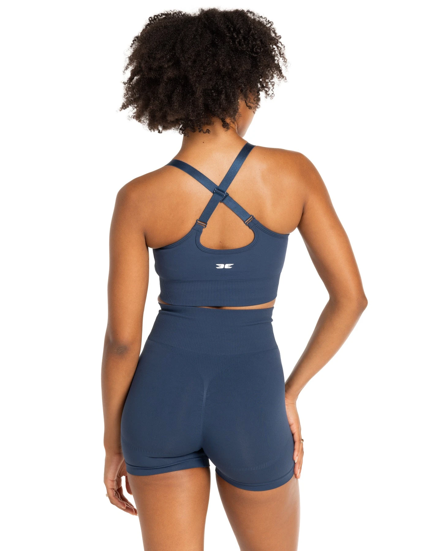 Elite Eleven Elite Seamless V2 Shorts - Navy (Subtle Scrunch) - Image 4