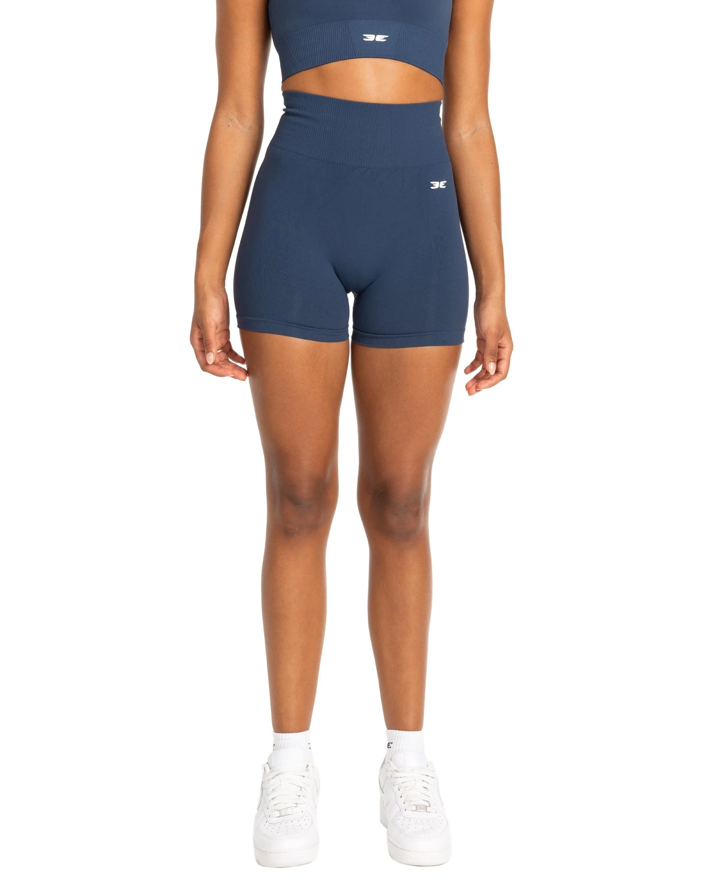 Elite Eleven Elite Seamless V2 Shorts - Navy (Subtle Scrunch) - Image 7