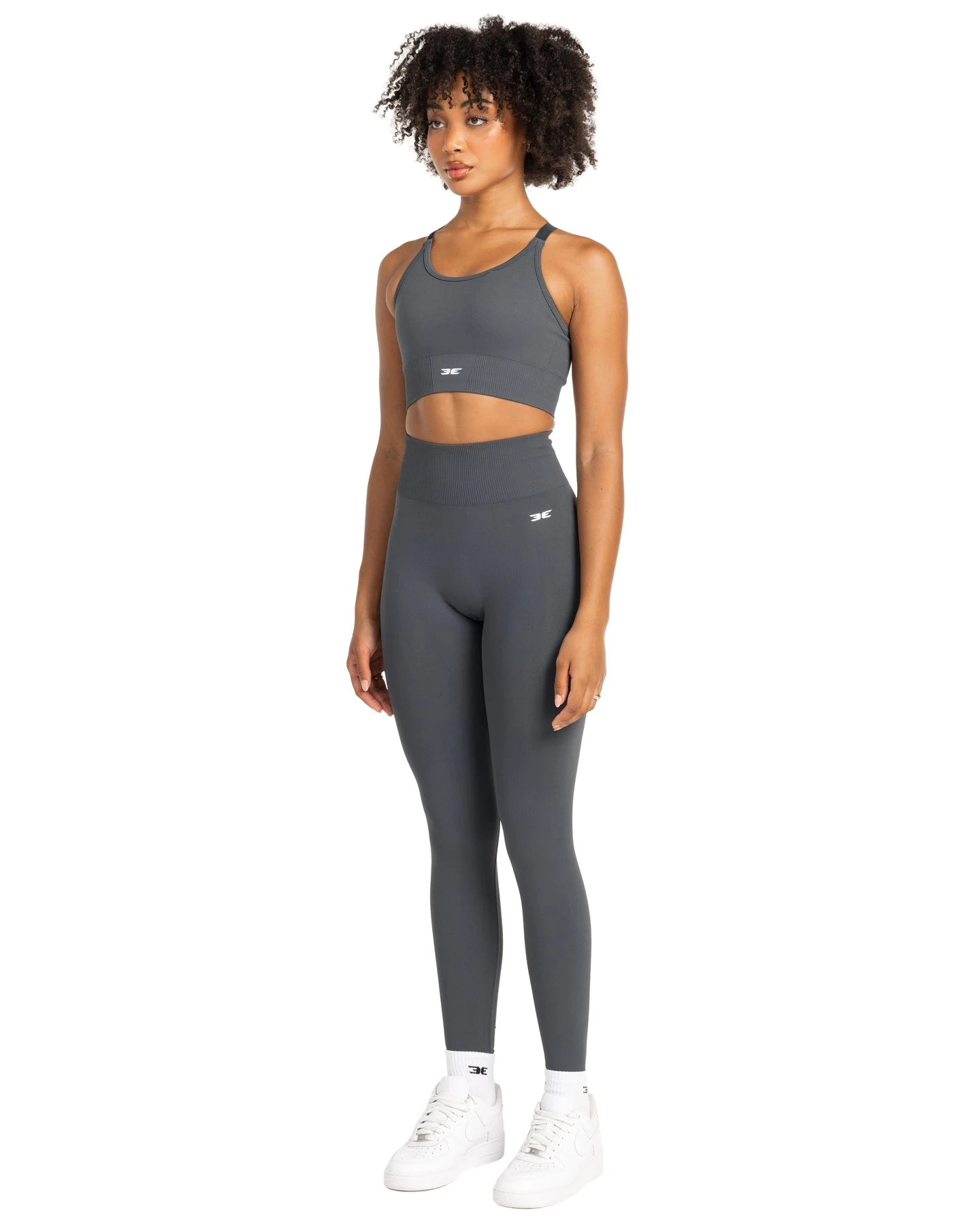 Elite Eleven Elite Seamless V2 Leggings - Grey (Subtle Scrunch) - Image 3