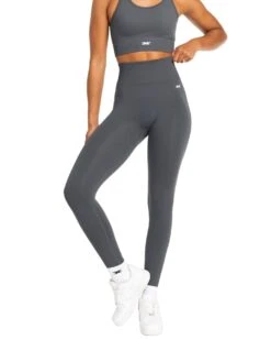 Elite Eleven Elite Seamless V2 Leggings - Grey (Subtle Scrunch)