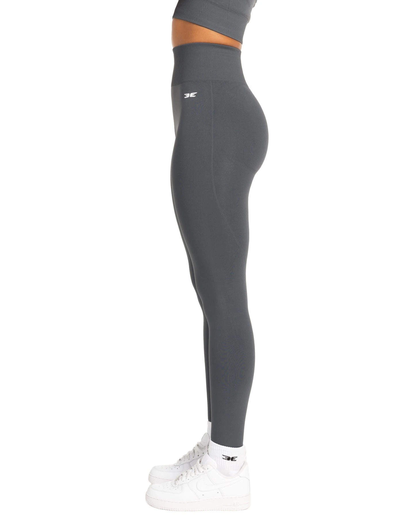 Elite Eleven Elite Seamless V2 Leggings - Grey (Subtle Scrunch) - Image 6