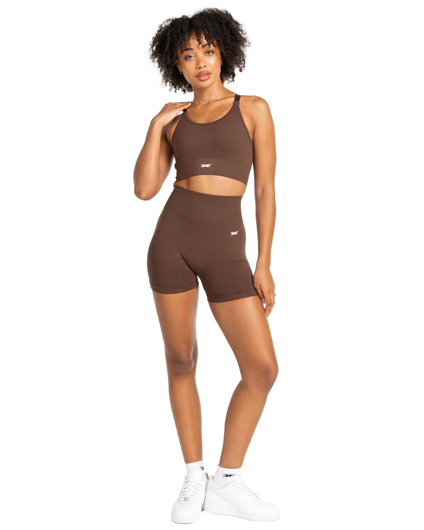 Elite Eleven Elite Seamless V2 Shorts - Chocolate - Image 3
