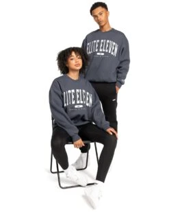 Elite Eleven Track & Field Crewneck - Navy