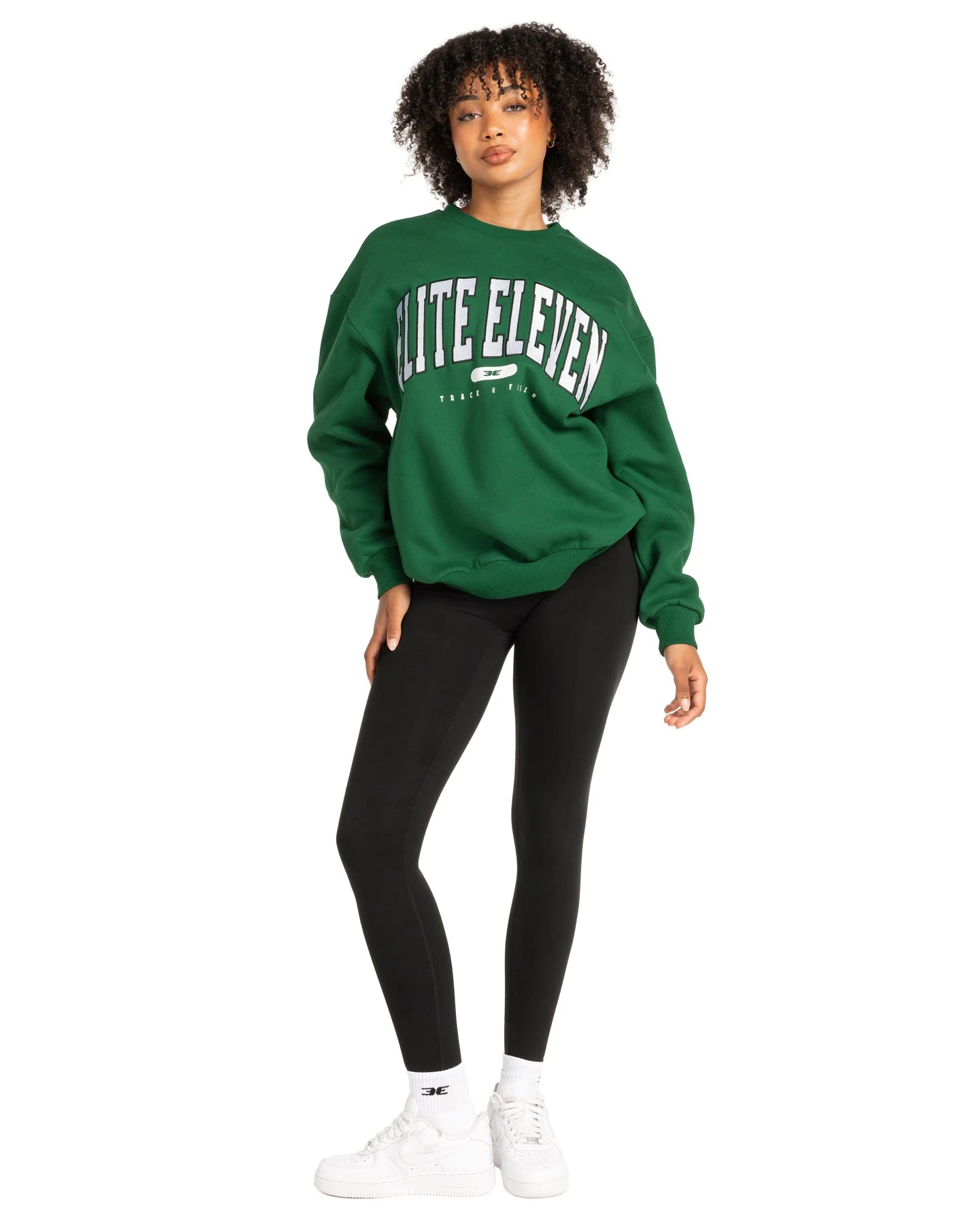 Elite Eleven Track & Field Crewneck - Green - Image 4
