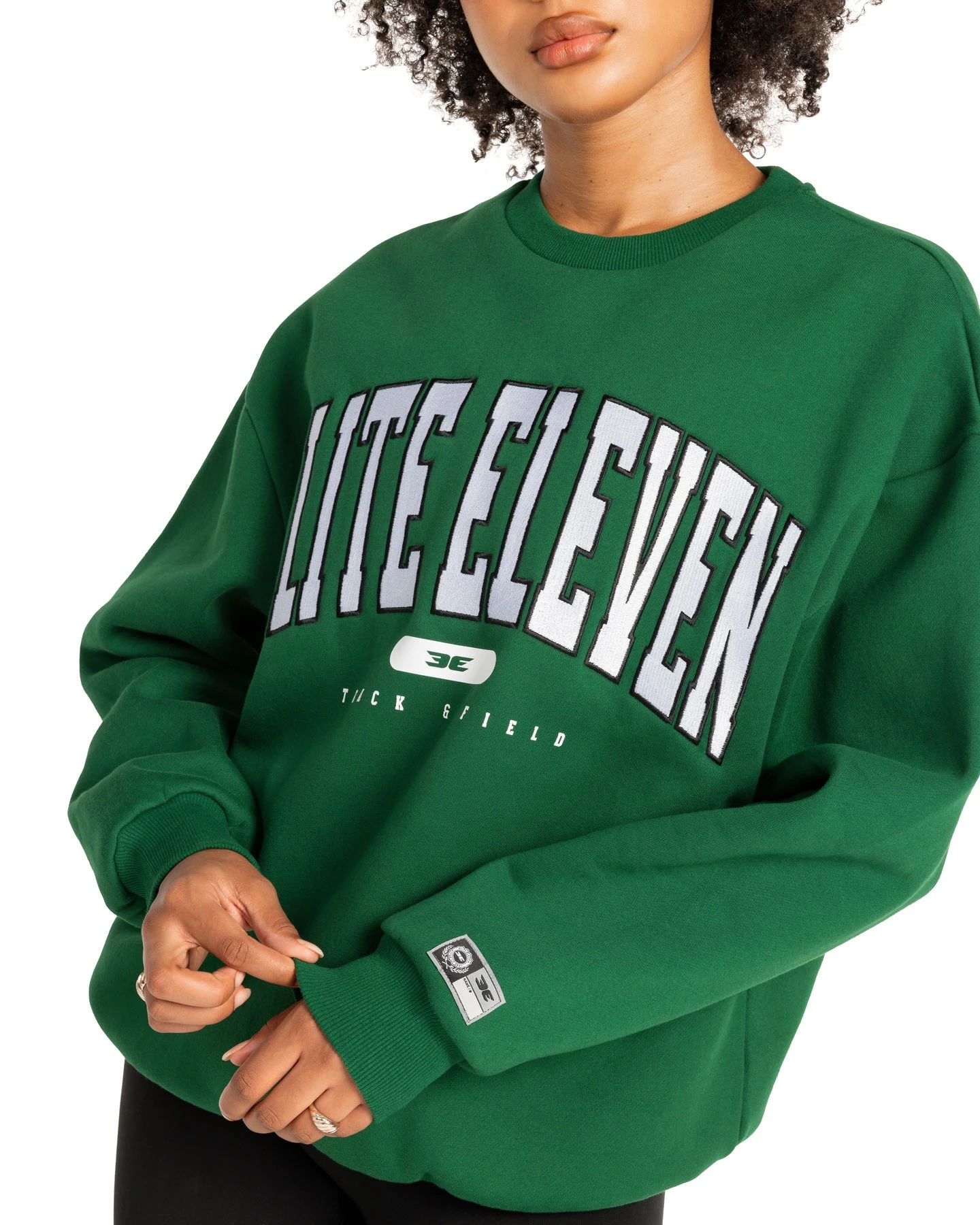 Elite Eleven Track & Field Crewneck - Green - Image 6